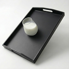 LIVING MATE 防滑烘焙託盤, 黑色, 1個