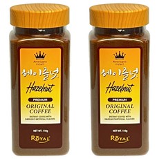 Royalty榛果咖啡, 110g, 2個, 1入