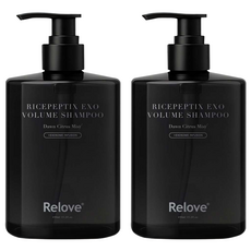 Relove 黑泌肽豐盈洗髮精, 2個, 450ml