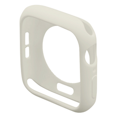 w9999 Apple Watch 相容糖果防撞保護殼, 奶油色Best40mm, 1個