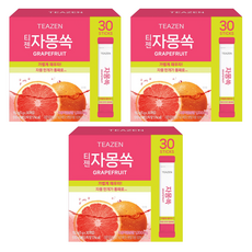 티젠 자몽쏙 분말차, 5g, 30개입, 3개