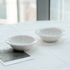Syracuse CHINA New York系列陶瓷碗 12cm, 白色, 2個
