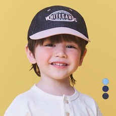 whitesands 兒童可水洗丹寧娃娃棒球帽