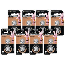 듀라셀 리튬 코인 건전지, 2개입, 8개