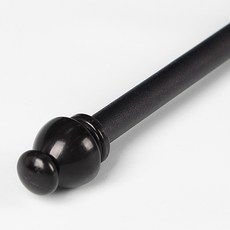 Seryu Castle 窗簾桿, 黑色