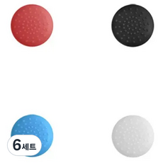 호후 닌텐도 스위치 포켓몬 플러스 포고플플 버튼 커버 캡 가드볼 4종 세트, 혼합색상, 6세트