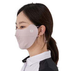 Bian 抗UV運動口罩, 粉紅色, 1個