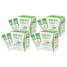 설탕대신 스테비아 스틱형, 60g, 4개
