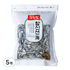 광천김 참신선해 고바 멸치, 400g, 5개