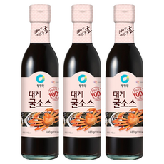 청정원 대게 굴소스, 480g, 3개
