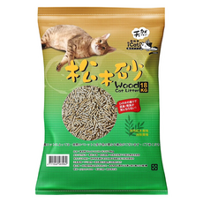 iCat 寵喵樂 Wood Cat Litter 松木砂 天然松木香氣 除臭迅速 吸水力超強 18KG, 1袋