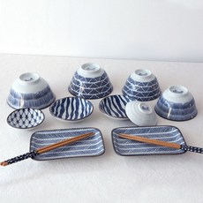 Govan Onsaemiro 餐具12件組, 混合色, 6種