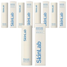 크리넥스 스킨랩 모이스처 선 스틱 SPF50+ PA++++, 10g, 5개