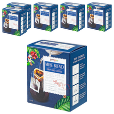 gomgom Muse 綜合濾掛式咖啡, 6個, 8g, 7入