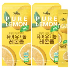 천호엔케어 퓨어 유기농 레몬즙, 300g, 2개
