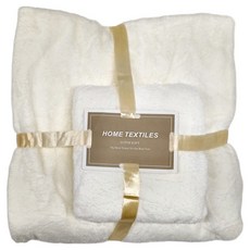 C299珊瑚絨毛巾浴巾組 334g, 淡米白, 1包