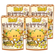 HBAF 鷹嘴豆 大蒜麵包味, 4包, 90g