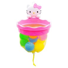 Sanrio 三麗鷗 Hello Kitty 凱蒂貓 投球洗澡玩具 3歲以上, HELLO KITTY 多色, 1個