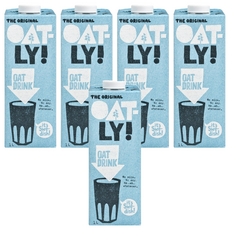 OATLY 燕麥奶 原味, 1L, 5瓶