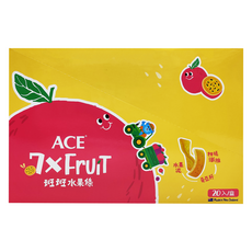 ACE 班班水果條 草莓 + 奇亞籽 20包, 640g, 1盒