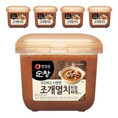 清淨園 Sunchang 鯷魚蛤蜊海鮮大醬, 900g, 5盒