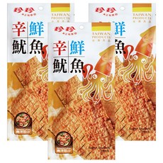珍珍 辛鮮魷魚 南洋叻沙, 24g, 3包