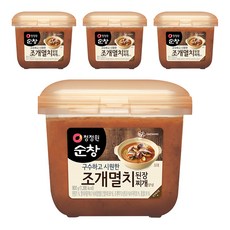 清淨園 Sunchang 鯷魚蛤蜊海鮮大醬, 900g, 4盒