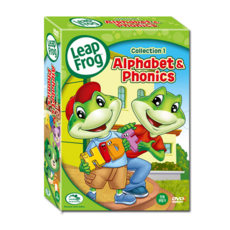 LeapFrog 跳跳蛙 Alphabet & Phonics 11件組, 4DVD, 4CD