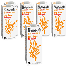 Provamel 無糖燕麥奶 生機 乳糖 低脂 不含人造添加劑, 1L, 6瓶