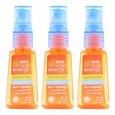 MAKARIZO 清新髮香噴霧 清晨露水 30ml - 適合男性使用的海洋香氣, 3瓶