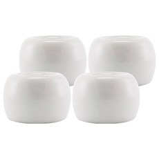 뉴앤룩 칫솔꽂이 세라믹 스탠드, 화이트, 4개