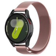 우먼스9999 스마트워치 밀레니즈루프 밴드 스트랩, 로즈핑크, 1개 로즈핑크, 1개