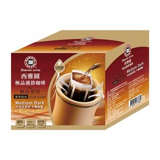 BARISTA COFFEE 西雅圖 極品濾掛咖啡 深焙家常綜合, 10包, 8g, 1盒