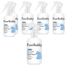퓨어버디 반려동물 올인원 미스트 베이비파우더향, 200ml, 1개입, 6개