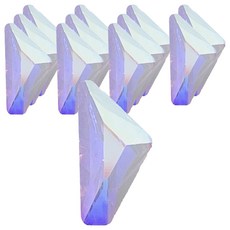 SWAROVSKI 施華洛世奇 2738 美甲貼飾 10 x 5 mm, AB蛋白石, 12個