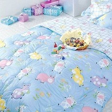 [몽비쥬] 코코 명품 아동침구, 스카이블루