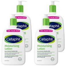 세타필 모이스춰라이징 로션, 1.25L, 4개