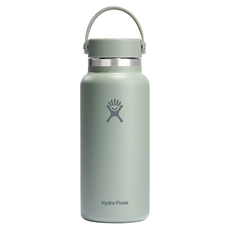 Hydro Flask 寬口真空保溫鋼瓶 32oz, 1個, 灰綠色, 946ml