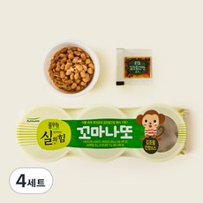풀무원 살아있는 실의힘 꼬마나또 김조림 간장소스, 29.9g, 3개입, 4개