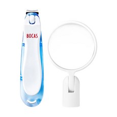 보카스 회전 확대경 발톱깎이 TNC-3020ML, 블루, 1개