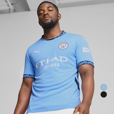 푸마 남성용 맨체스터 시티 홈 저지 레플리카 반팔 77507501