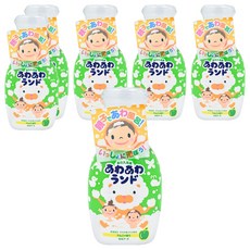 Hakugen 白元 親子同樂 含桃葉精華泡泡入浴劑 300ml 蘋果(綠), 6瓶