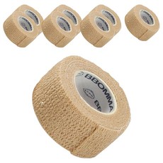 뽀마 자가점착 탄력밴드 베이지 2.5cm, 1개입, 8개