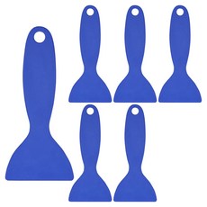 월드크린 플라스틱 스크래퍼 블루, 6개