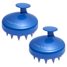 쿨그린 頭皮護理洗髮刷, 藍色, 2個