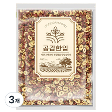 GONGGGAM FOOD 乾紅棗脆片, 100g, 3個