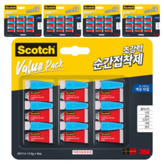 3M Scotch 黏著劑多件組 一次性液體型 9入俱樂部包, 5個