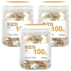 우리가스토리 생강차 티백, 1g, 100개입, 3개