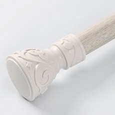 Seryu Sweet 窗簾桿 25mm, 象牙白