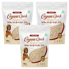 快熟燕麥片, 500g, 3包